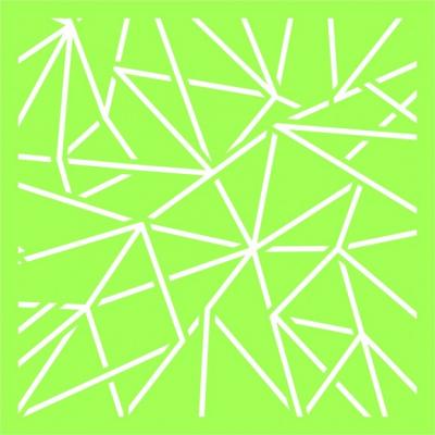 Kaisercraft Designer Template Stencil - Geo Lines